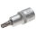 Bit-Einsatz | Antrieb Innenvierkant 12,5 mm (1/2") | T-Profil (für Torx) mit Bohrung T40