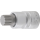 Bit-Einsatz | Antrieb Innenvierkant 12,5 mm (1/2") | Innenvielzahn (für XZN) M16