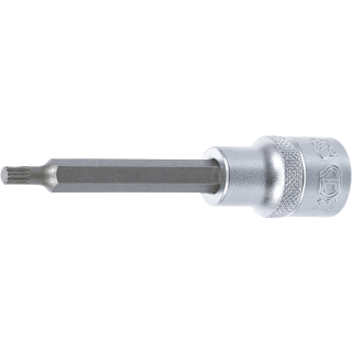 Bit-Einsatz | Länge 100 mm | Antrieb Innenvierkant 12,5 mm (1/2") | Innenvielzahn (für XZN) M5