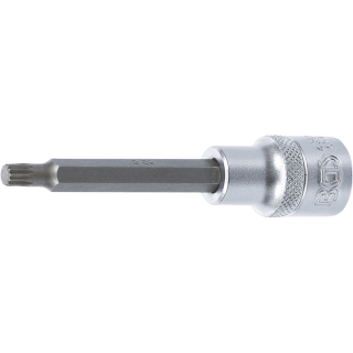 Bit-Einsatz | Länge 100 mm | Antrieb Innenvierkant 12,5 mm (1/2") | Innenvielzahn (für XZN) M6