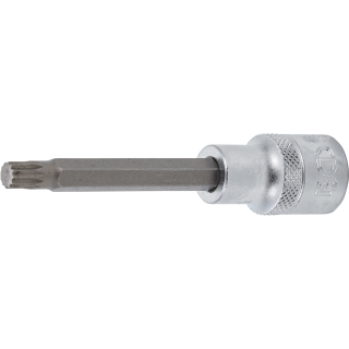 Bit-Einsatz | Länge 100 mm | Antrieb Innenvierkant 12,5 mm (1/2") | Innenvielzahn (für XZN) M8