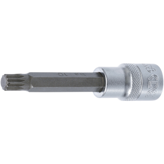 Bit-Einsatz | Länge 100 mm | Antrieb Innenvierkant 12,5 mm (1/2") | Innenvielzahn (für XZN) M10