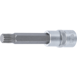 Bit-Einsatz | Länge 100 mm | Antrieb Innenvierkant 12,5 mm (1/2") | Innenvielzahn (für XZN) M12