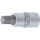 Bit-Einsatz | Antrieb Innenvierkant 12,5 mm (1/2") | T-Profil (für Torx) T60