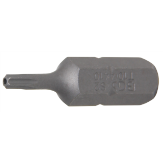 Bit | Länge 30 mm | Antrieb Außensechskant 8 mm (5/16") | T-Profil (für Torx) mit Bohrung T10