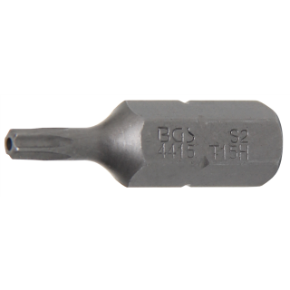Bit | Antrieb Außensechskant 8 mm (5/16") | T-Profil (für Torx) mit Bohrung T15