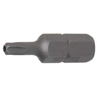 Bit | Länge 30 mm | Antrieb Außensechskant 8 mm (5/16") | T-Profil (für Torx) mit Bohrung T20