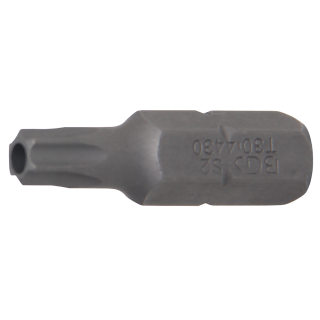 Bit | Antrieb Außensechskant 8 mm (5/16") | T-Profil (für Torx) mit Bohrung T30