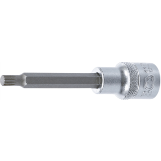Bit-Einsatz | Länge 100 mm | Antrieb Innenvierkant 12,5 mm (1/2") | Innenvielzahn (für XZN) M7