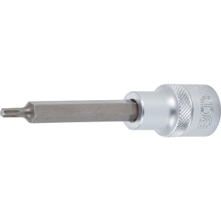 Bit-Einsatz | Länge 100 mm | Antrieb Innenvierkant 12,5 mm (1/2") | T-Profil (für Torx) T20