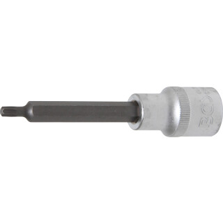 Bit-Einsatz | Länge 100 mm | Antrieb Innenvierkant 12,5 mm (1/2") | T-Profil (für Torx) T25
