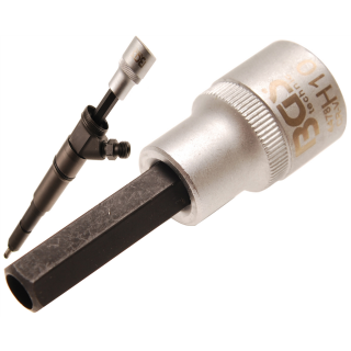 Injektor-Einsatz | Antrieb Innenvierkant 12,5 mm (1/2") | Abtrieb Innensechskant 10 mm