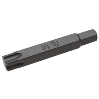 Bit | Länge 75 mm | Antrieb Außensechskant 14 mm | T-Profil (für Torx) T60