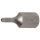 Bit | Antrieb Außensechskant 10 mm (3/8") | T-Profil (für Torx) mit Bohrung T15