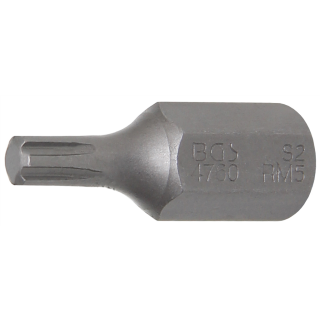Bit | Antrieb Außensechskant 10 mm (3/8") | Keil-Profil (für RIBE) M5