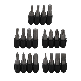 Bit-Satz | Antrieb Außensechskant 6,3 mm (1/4") | 20-tlg.