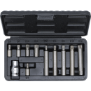 Bit-Satz | Antrieb Außensechskant 10 mm (3/8") | Innenvielzahn (für XZN) | 11-tlg.