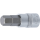 Bit-Einsatz | Antrieb Innenvierkant 12,5 mm (1/2") | Innensechskant 16 mm
