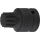 Kraft-Bit-Einsatz | Antrieb Innenvierkant 20 mm (3/4") | Innenvielzahn (für XZN) M24