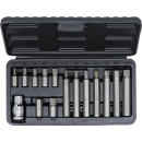Bit-Satz | Antrieb Außensechskant 10 mm (3/8") | Innensechskant 15-tlg.