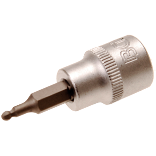Bit-Einsatz | Antrieb Innenvierkant 10 mm (3/8") | Innensechskant mit Kugelkopf 3 mm