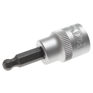 Bit-Einsatz | Antrieb Innenvierkant 10 mm (3/8") | Innensechskant mit Kugelkopf 5,5 mm