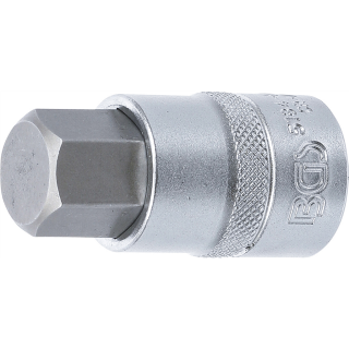 Bit-Einsatz | Antrieb Innenvierkant 12,5 mm (1/2") | Innensechskant 19 mm