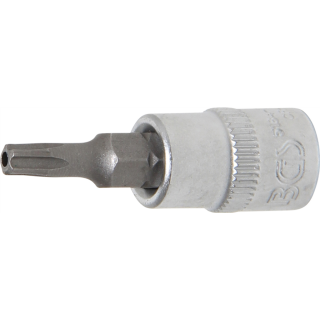 Bit-Einsatz | Antrieb Innenvierkant 6,3 mm (1/4") | TS-Profil (für Torx Plus) mit Bohrung TS20