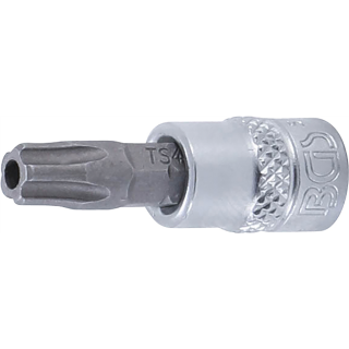Bit-Einsatz | Antrieb Innenvierkant 6,3 mm (1/4") | TS-Profil (für Torx Plus) mit Bohrung TS40