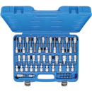 Bit-Einsatz-Satz | Antrieb Innenvierkant 12,5 mm (1/2"), Außensechskant 8 mm (5/16") | 49-tlg.