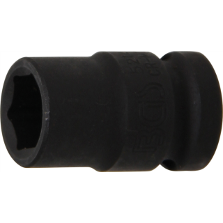 Kraft-Steckschlüssel-Einsatz Sechskant | Antrieb Innenvierkant 12,5 mm (1/2") | SW 14 mm