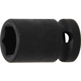 Kraft-Steckschlüssel-Einsatz Sechskant | Antrieb Innenvierkant 12,5 mm (1/2") | SW 15 mm