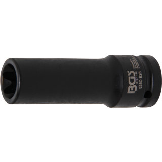 Kraft-Steckschlüssel-Einsatz E-Profil, tief | Antrieb Innenvierkant 20 mm (3/4") | SW E26 mm