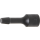 Spiral-Profil-Steckschlüssel-Einsatz / Schraubenausdreher | Antrieb Innenvierkant 10 mm (3/8") | 8 mm