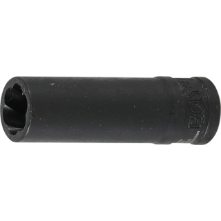 Abdreh-Einsatz für Glühkerzenelektrode | Antrieb Innenvierkant 6,3 mm (1/4") | SW 8,25 mm