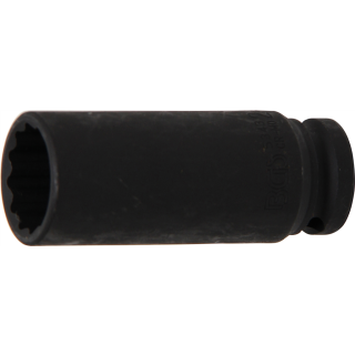 Kraft-Steckschlüssel-Einsatz Zwölfkant | Antrieb Innenvierkant 12,5 mm (1/2") | SW 24 mm