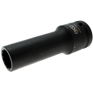 Kraft-Steckschlüssel-Einsatz Zwölfkant, tief | Antrieb Innenvierkant 20 mm (3/4") | SW 19 mm