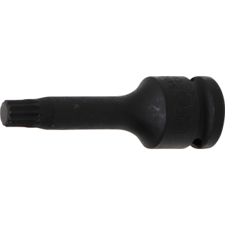 Kraft-Bit-Einsatz | Antrieb Innenvierkant 12,5 mm (1/2") | Innenvielzahn (für XZN) M10