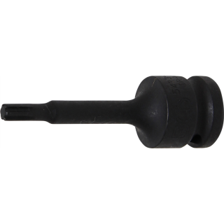 Kraft-Bit-Einsatz | Antrieb Innenvierkant 12,5 mm (1/2") | Keil-Profil (für RIBE) M6