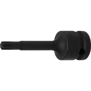 Kraft-Bit-Einsatz | Antrieb Innenvierkant 12,5 mm (1/2") | Keil-Profil (für RIBE) M7