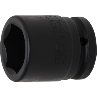 Kraft-Steckschlüssel-Einsatz Sechskant | Antrieb Innenvierkant 20 mm (3/4") | SW 30 mm