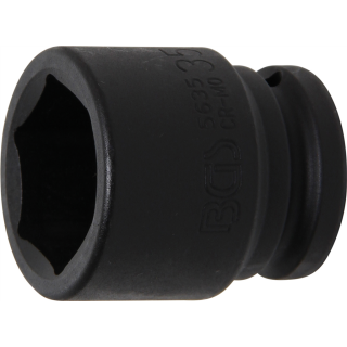 Kraft-Steckschlüssel-Einsatz Sechskant | Antrieb Innenvierkant 20 mm (3/4") | SW 35 mm