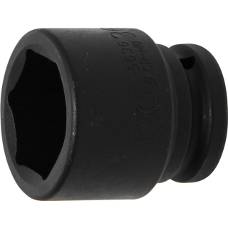 Kraft-Steckschlüssel-Einsatz Sechskant | Antrieb Innenvierkant 20 mm (3/4") | SW 36 mm