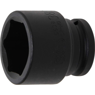 Kraft-Steckschlüssel-Einsatz Sechskant | Antrieb Innenvierkant 20 mm (3/4") | SW 38 mm