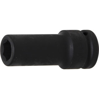 Kraft-Steckschlüssel-Einsatz Sechskant, tief | Antrieb Innenvierkant 20 mm (3/4") | SW 17 mm