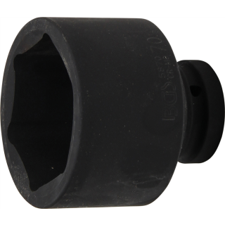 Kraft-Steckschlüssel-Einsatz Sechskant | Antrieb Innenvierkant 25 mm (1") | SW 70 mm