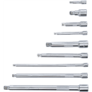 Kippverlängerungs-Satz | 6,3 mm (1/4") / 10 mm (3/8") / 12,5 mm (1/2") | 9-tlg.