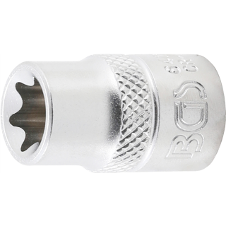Steckschlüssel-Einsatz E-Profil | Antrieb Innenvierkant 10 mm (3/8") | SW E12