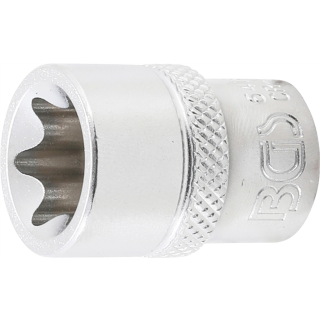 Steckschlüssel-Einsatz E-Profil | Antrieb Innenvierkant 10 mm (3/8") | SW E16