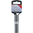 Steckschlüssel-Einsatz E-Profil, tief | Antrieb Innenvierkant 12,5 mm (1/2") | SW E16
